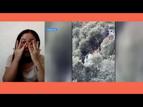 El relato entre lágrimas de María José tras el accidente de autobús de Barcelona