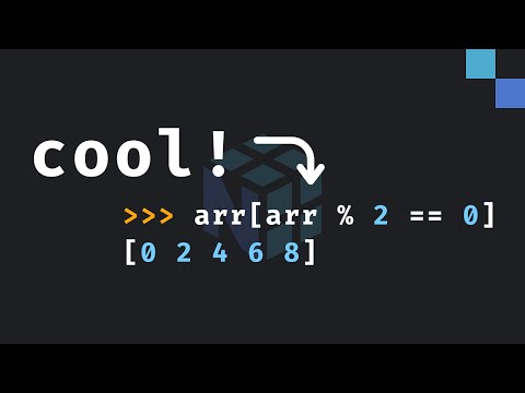 4: Indexing and slicing NumPy arrays