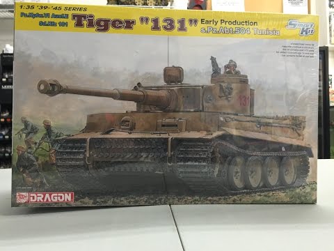 First look, Dragon 6820 Tiger  131 early production Tunisia