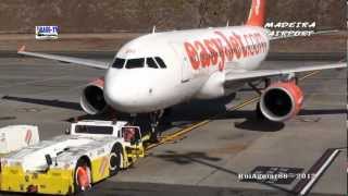preview picture of video 'Flights round trip from Madeira Airport to Las Palmas 2012. Sata Air Açores Takeoffs and Landings'