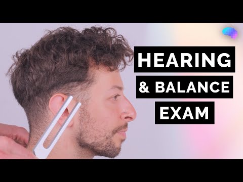Hearing & Balance Assessment | CN VIII | Rinne's | Weber's | OSCE Clip | UKMLA | CPSA | PLAB 2
