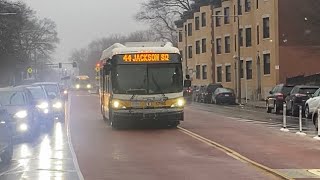 MBTA 44 Jackson SQ Columbus Avenue Bus