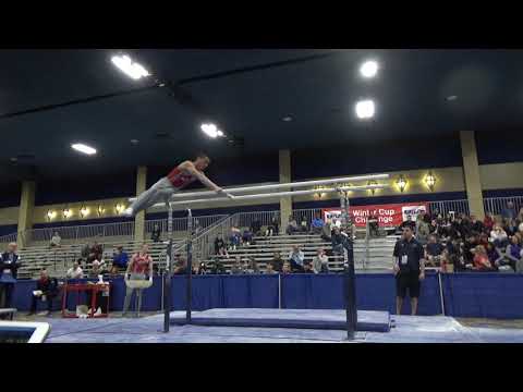Travis Wong - Parallel Bars - 2020 Winter Cup Jr. Prelims and Elite Team Cup