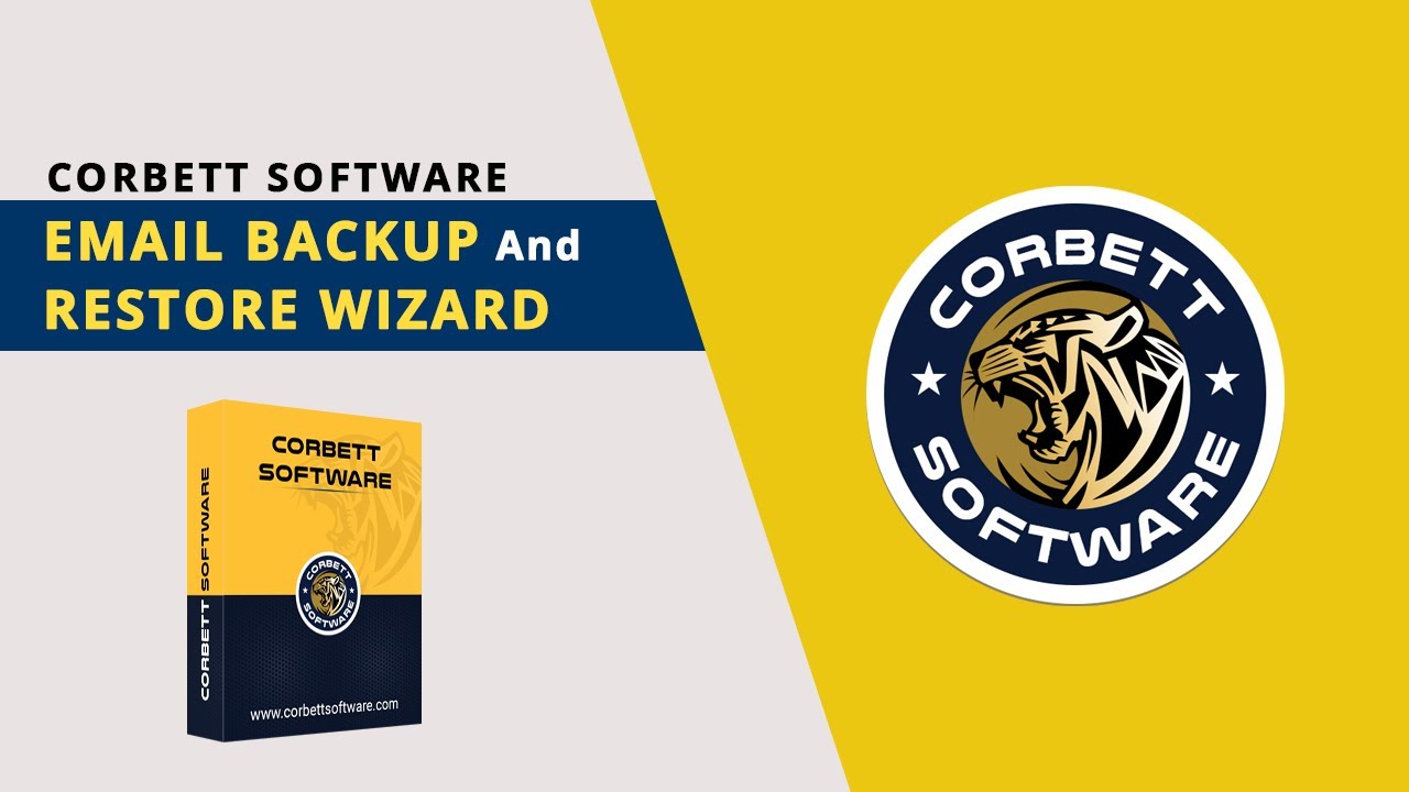 Corbett Email Backup Software demo video