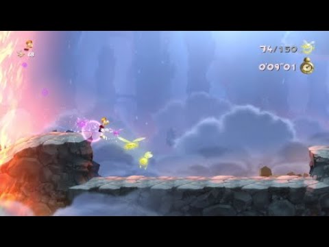 Rayman Legends | TR Land Lums 0'17"36 | DEC Pit Lums 0'17"54