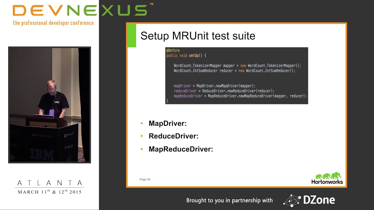 Devnexus 2015 - Applying Testing Techniques for Big Data and Hadoop - Mark Johnson