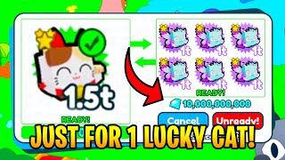 WHAT PEOPLE TRADE FOR A LUCKY CAT IN PET SIMULATOR X