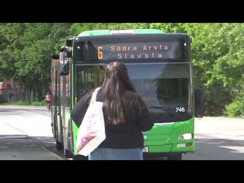 Uppsala: Bussar i försommar