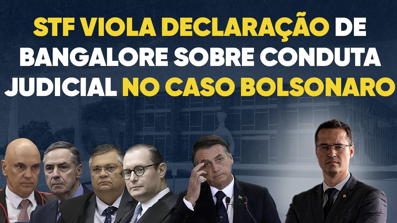 STF nega fatos objetivos e viola regras internacionais no caso Bolsonaro