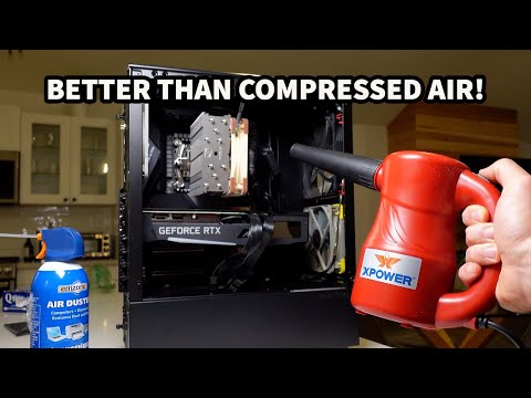 XPOWER A-2S Electric Air Duster Review - Never Buy Cans of Compressed Air Again!