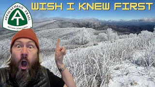 Before YOU Thru Hike, Watch This Video! Backpacking Appalachian Trail North Carolina and Tennessee