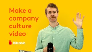 Make a company culture video without breaking a sweat