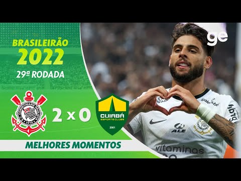 Gols e lances de Corinthians x Cuiabá