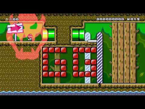 Super Mario Maker 2 20 Seconds: Vertical Velocity