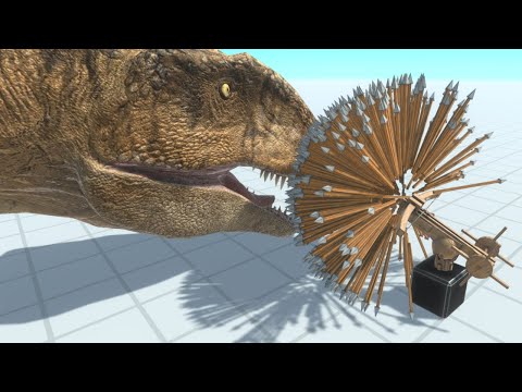 OP Ballista God vs Titans in ALL UNITS near Castle Animal Revolt Battle Simulator