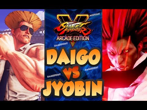 DAIGO "THE BEAST" UMEHARA vs JYOBIN [Guile vs Necalli] - Street Fighter V Arcade Edition Season 3.5