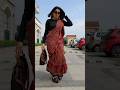 Red Cotton Saree Draping Tutorial For Beginners Tutorial Saree Fyp Foryou Snehalmishra