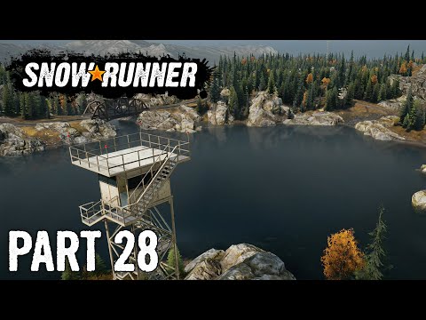SnowRunner | Walkthrough Gameplay | Part 28 | Drummond Island | Xbox One