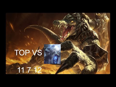 Renekton Top vs Volibear - EUNE Patch 10.12