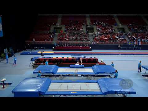 KASAPOGLOU Lila (GRE) - 2017 Trampoline Worlds, Sofia (BUL) - Qualification Trampoline Routine 2