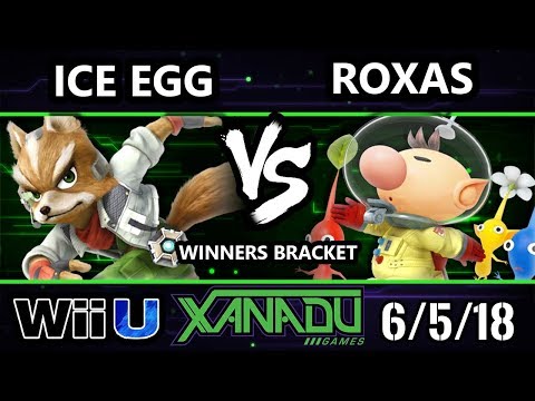 S@X 253 Smash 4 - Ice Egg (Fox) Vs. Roxas (Olimar) - Wii U Winners Bracket