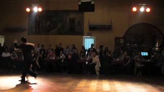 Estampas de varon - Natasha Arape y Ariel Taritolay en Soho Tango