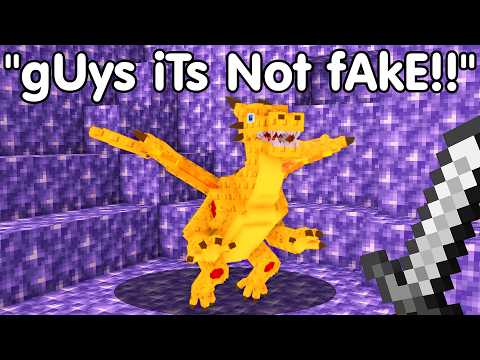 I Found The FUNNIEST Fake Minecraft Speedruns!