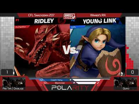 CFL Smackdown 207 Ultimate - Overlade (Ridley) vs Duffo (Young Link) - Winners R4