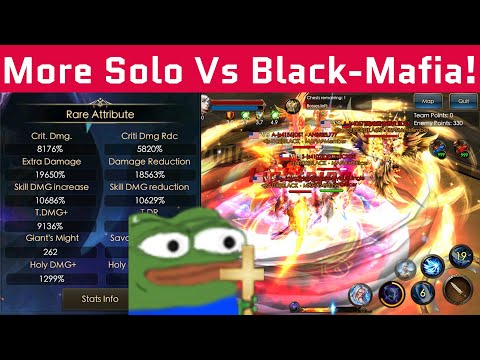 More Solo Battles Vs - Black Mafia - Legacy of Discord - Apollyon