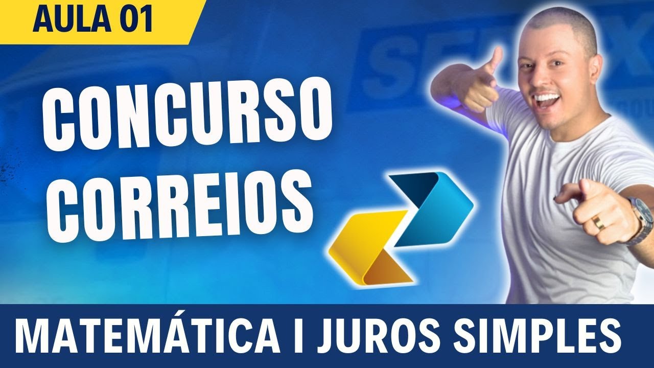 JUROS SIMPLES I ATENDENTE COMERCIAL I Concurso Correios 2025