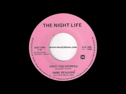 Anne Beaugre - Once You Stopped [The Night Life] 1983 Modern Soul 45 Video