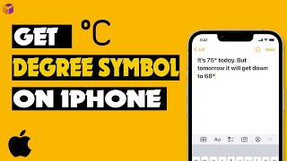 Quick Steps to Type the Degree Symbol on Your iPhone