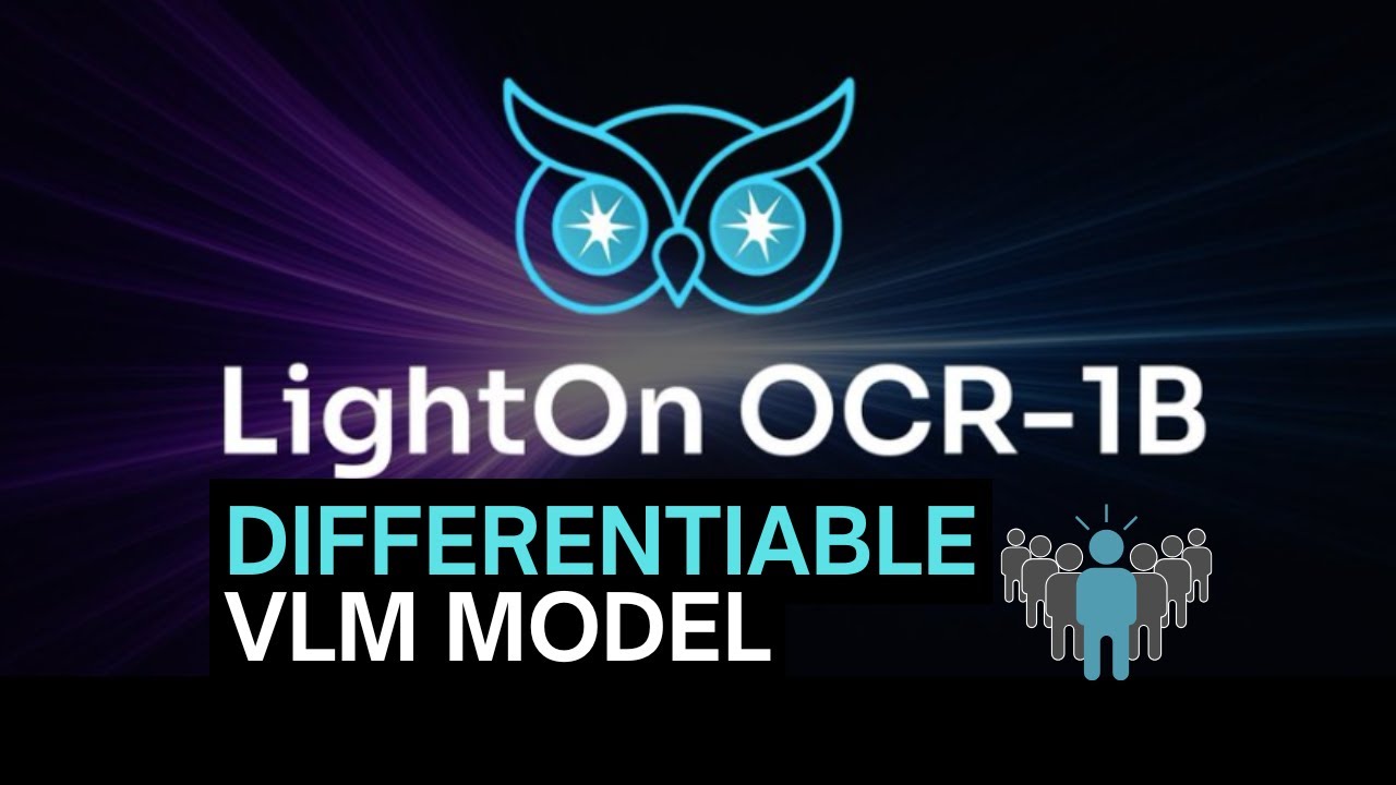 LightonOCR 1B: Differntiable VLM Model: Run and Test Locally