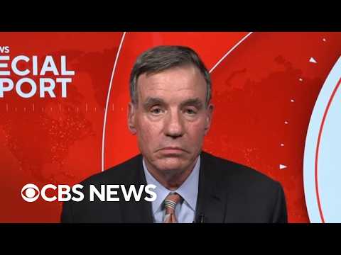 Sen. Mark Warner slams Trump's primetime speech: 
