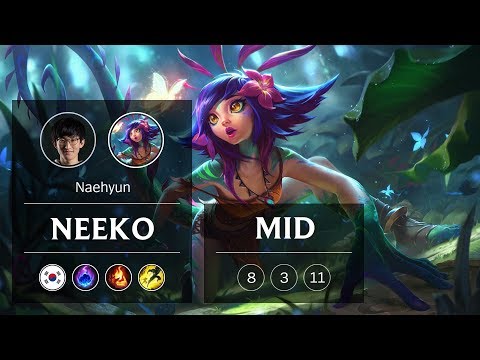Neeko Mid vs Vladimir - KR Master Patch 9.2