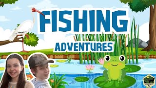 Trout Fishing Adventure | Kids Catch Minnows | Campfire Hotdogs by the Water