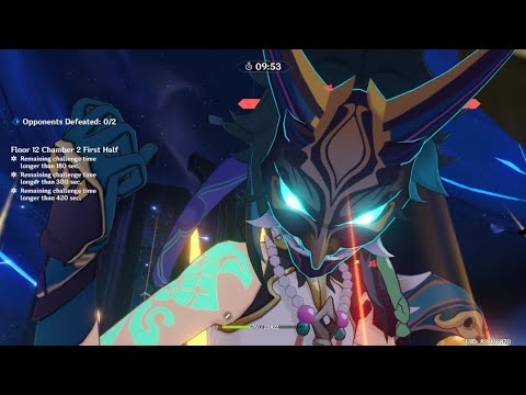 SOLO C6 XIAO 19 SEC FLOOR 12-2-1 SPIRAL ABYSS 2.3