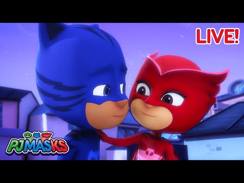 🔴 LIVE! PJ Masks Full Episodes 🔴 | PJ Masks to save the day! + More superhero cartoons | #live