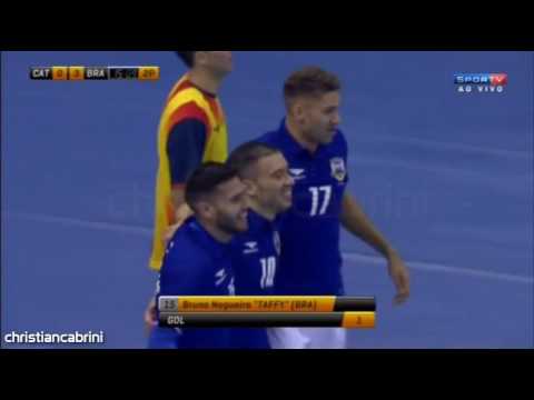 [Lances e Gols] Brasil 4x0 Seleção da Catalunha - Amistoso Internacional de Futsal 29/01/2017