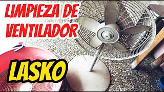 Como limpiar un ventilador correctamente sin que se dañe el motor