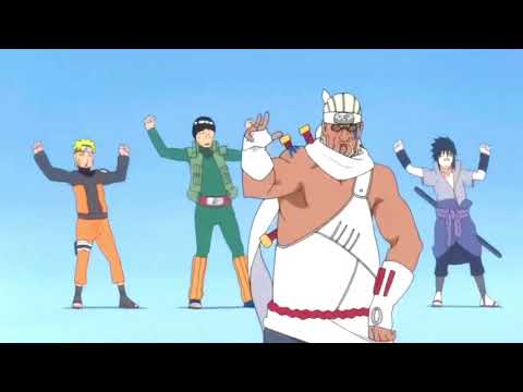Killer Bee Rap with Naruto & Others [60fps] - Eng Dub