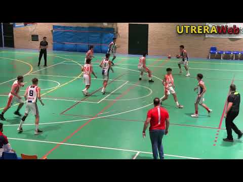 PARTIDO DE BALONCESTO DE LA LIGA JÚNIOR MASCULINO: CLUB BALONCESTO UTRERA 78 -  C.B. MORÓN 40