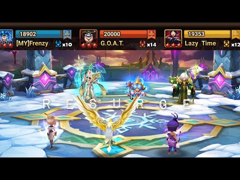 Geldnir on Crit Damage build!! G3 Siege: MY Frenzy vs GOAT vs Lazy Time