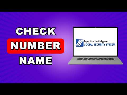How To Check SSS Number Using Name | Find Your SSS Number Online (2026 Guide)