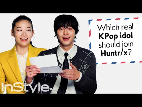 KPop Demon Hunters’ Rumi and Jinu Answer Fan Mail | InStyle