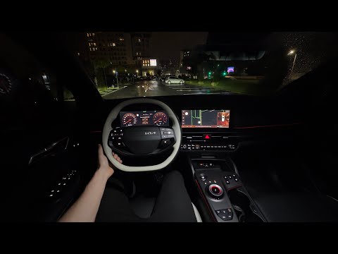 Driving New Kia SPORTAGE 2026 at Night - No Comment!