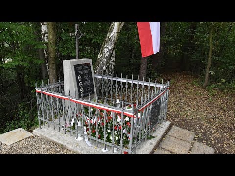 Uroczystości z okazji 75 rocznicy rozstrzelania partyzantów w Szynwałdzie.