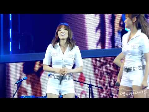[Fancam] 120702 SNSD - Taeyeon - Surprise Hoot @ K-POP Nation