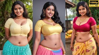 Hot Women in saree -Ai Indian beauty in Hot saree 