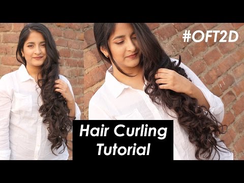Do Hair Curling at Home | Tutorial घर पे हेयर कर्ल करे #OFT2D Video